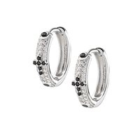 Orecchini Amen Donna Sacro Cuore in Argento Zircone ORROBBNZ - ORROBBNZ